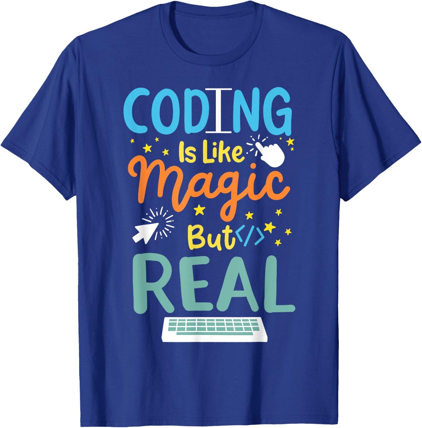 Coding Coder Computer Science Programming T-Shirt - T-Shirt | Royal
