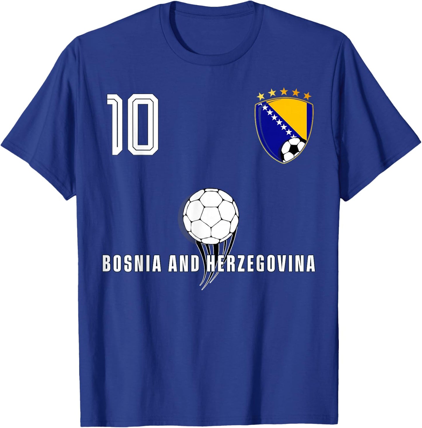 Bosnia and Herzegovina Flag Bosnian Pride Lovers T-Shirt - T-Shirt | Royal