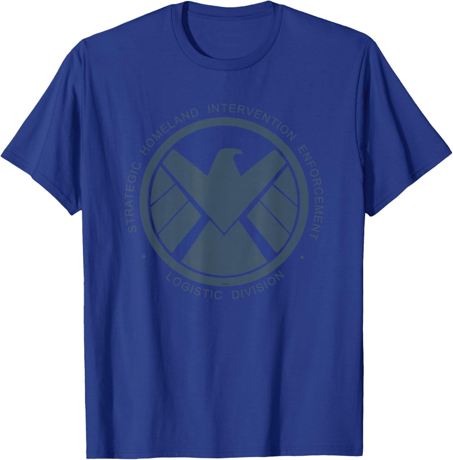Marvel Avengers Agent Of SHIELD Logistics Division T-Shirt - T-Shirt | Royal