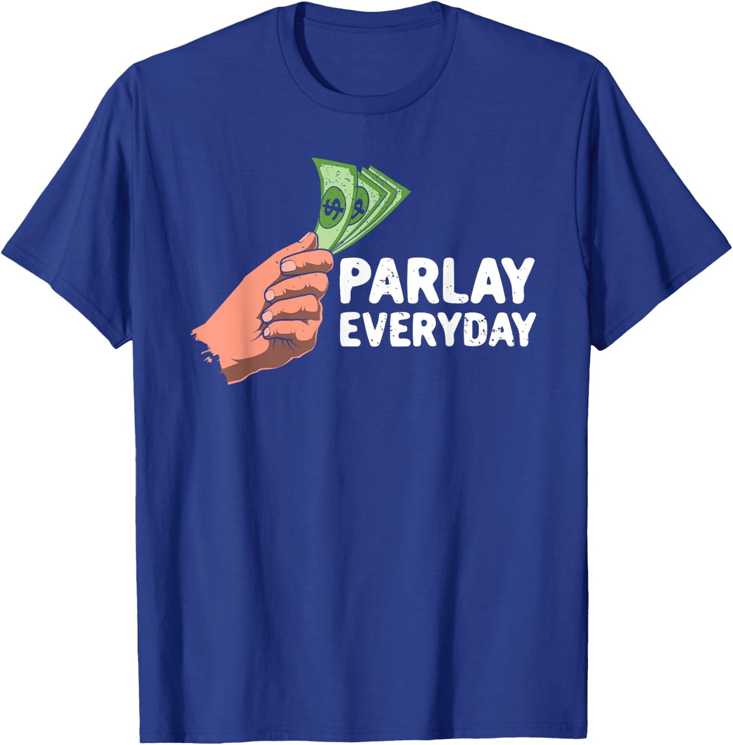 Parlay Betting Sports Betting Draft Picks Fantasy Football T-Shirt - T-Shirt | Royal