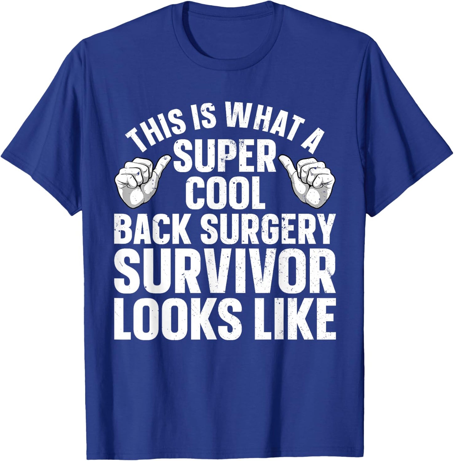 Back Surgery Recovery Design Women Post Back Surgery T-Shirt - T-Shirt | Royal