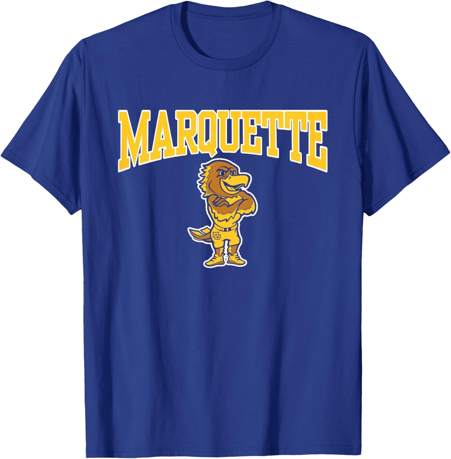 Kids Marquette Golden Eagles Kids Mascot Navy Officially Licensed T-Shirt - T-Shirt | Royal