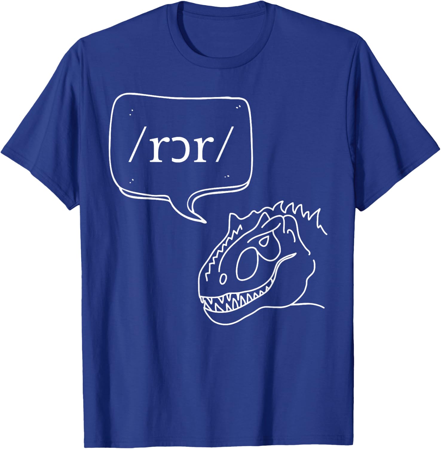 Dinosaur Phonetics SLP International Phonetic Alphabet IPA T-Shirt - T-Shirt | Royal