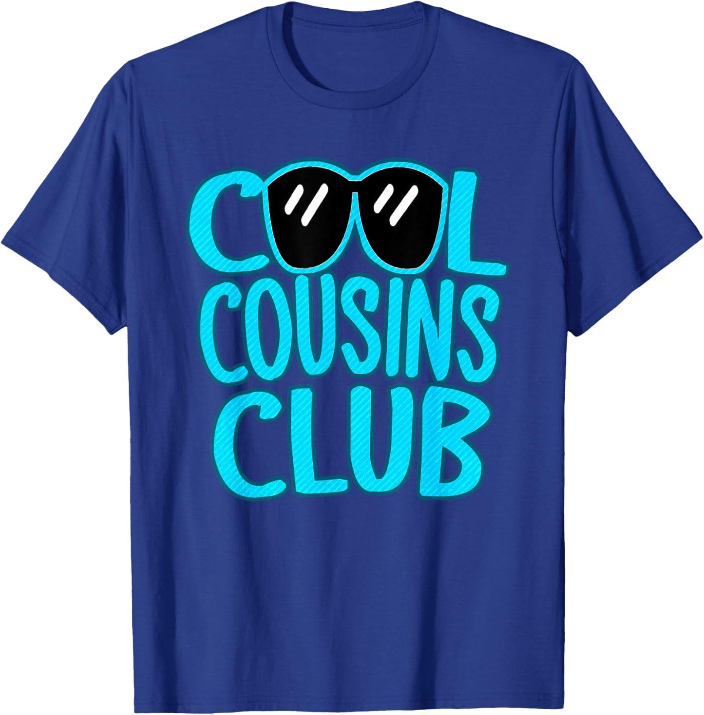 Cool Cousins Club Matching Cousin Crew Funny Girls Boys Kids T-Shirt - T-Shirt | Royal