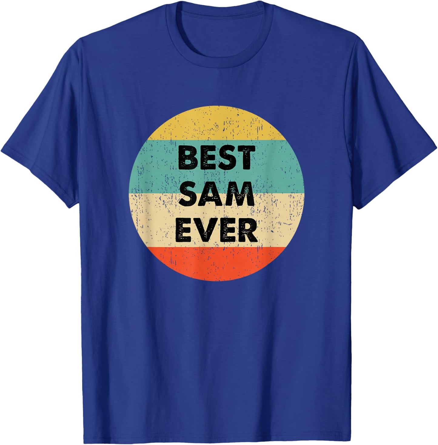 Sam Name T-Shirt - T-Shirt | Royal