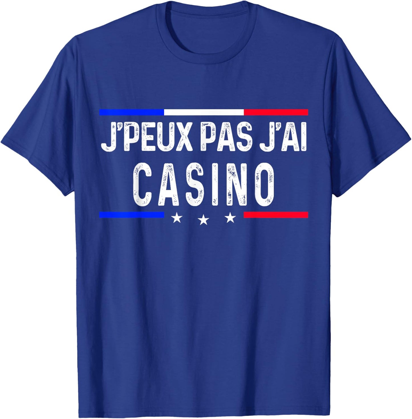 I Can't Have Casino , Black, S T-Shirt - T-Shirt | Royal