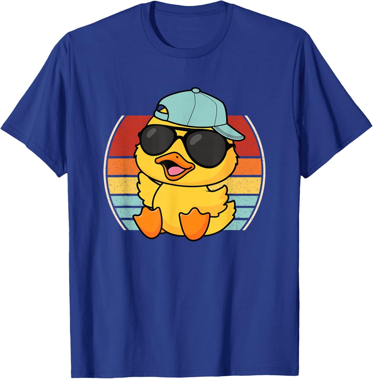Cool Duck Retro Duck Lover Men Women Boys Girls Kids T-Shirt - T-Shirt | Royal