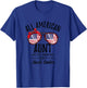 Matching 4th of July All American Aunt T-Shirt - T-Shirt | Royal