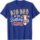 Big Bro Of The Birthday Girl Cow Brother Family Party T-Shirt - T-Shirt | Royal