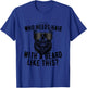 Who Needs Hair with A Beard Like This Men with Beard Bald T-Shirt - T-Shirt | Royal