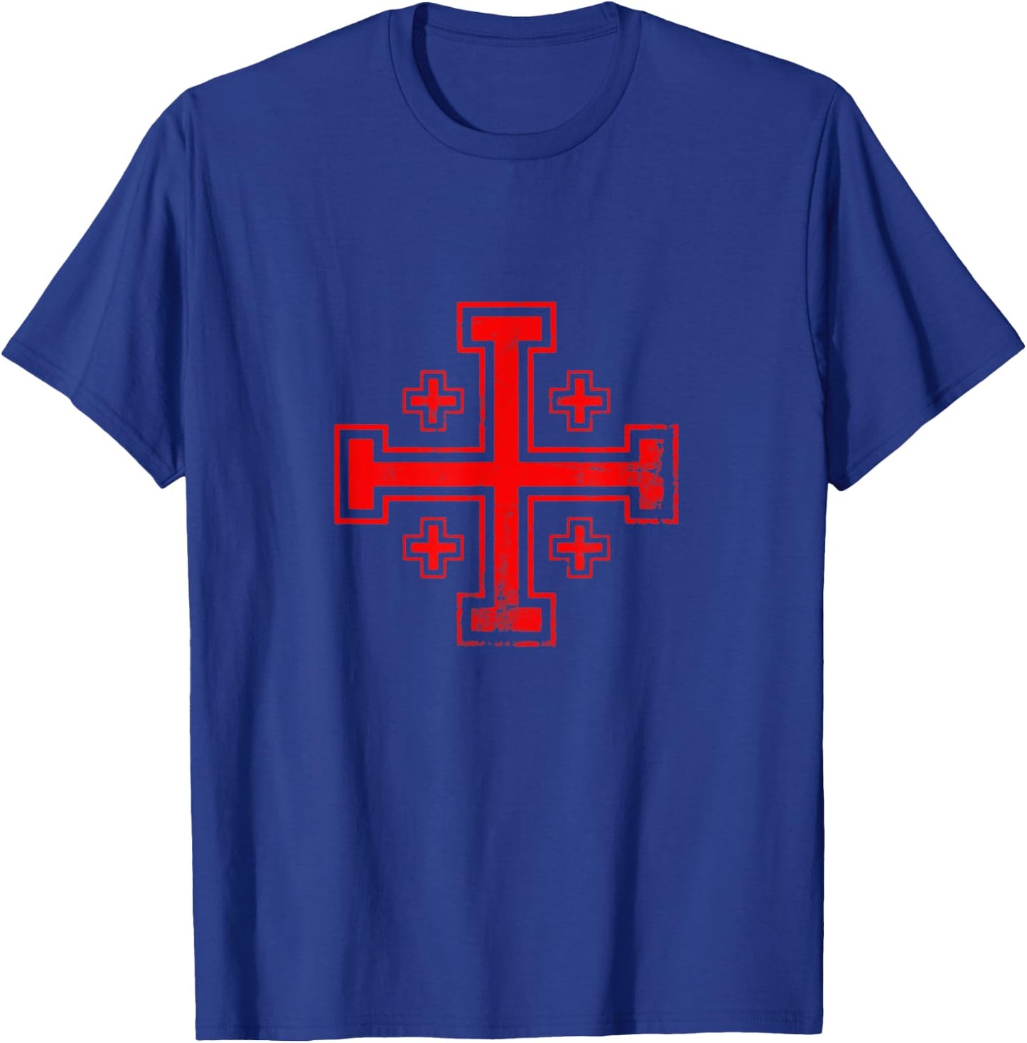 Knights Templar Cross, Seal of Soldiers T-Shirt - T-Shirt | Royal