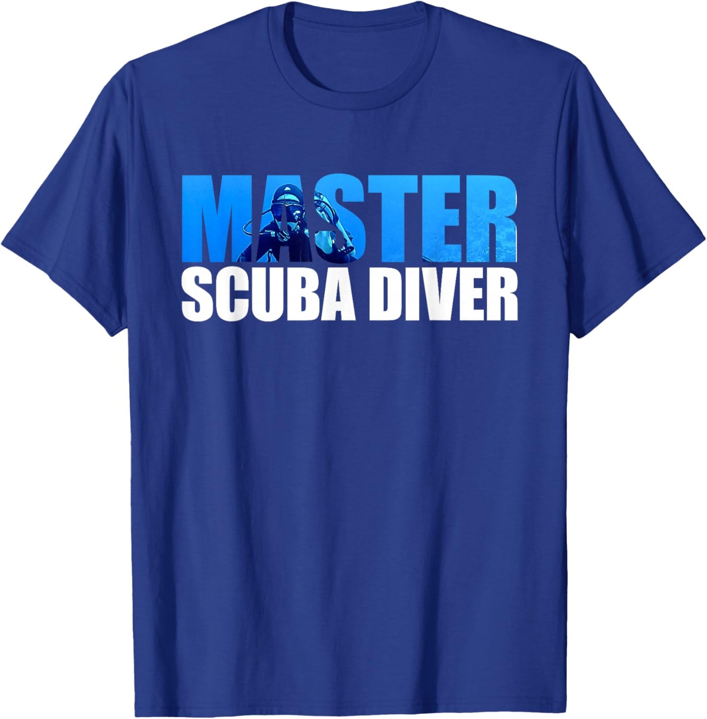 Master Scuba Diver for Dive Addicts T-Shirt - T-Shirt | Royal