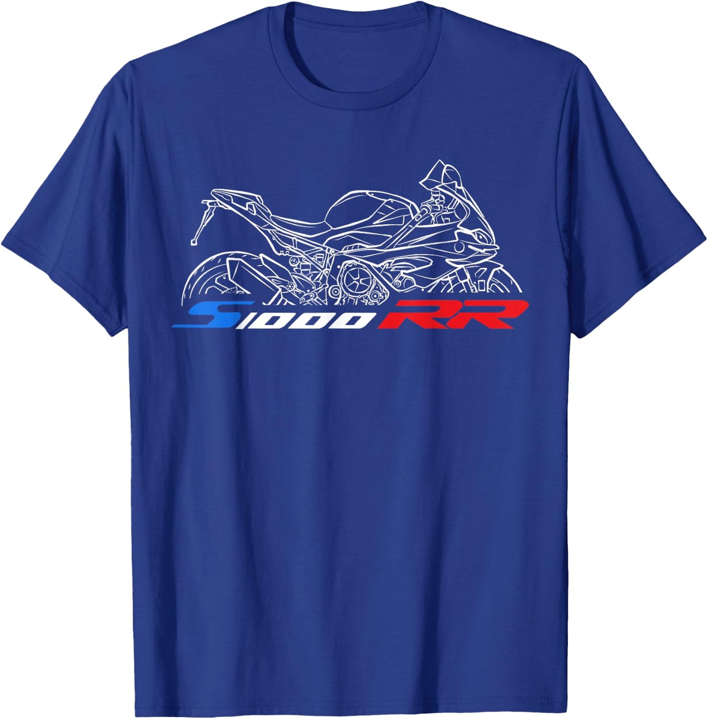 S1000RR 2023-2024 Motorcycle for Sportbike Riders T-Shirt - T-Shirt | Royal