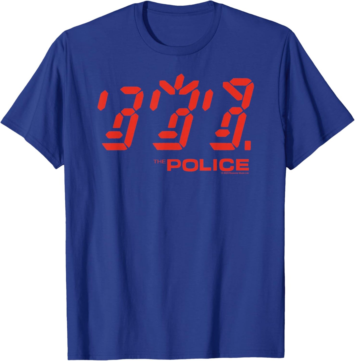 The Police Ghost Icon Rock Music Band , black T-Shirt - T-Shirt | Royal