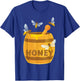 Honey Beekeeper Bees Buzzing Sweet T-Shirt - T-Shirt | Royal