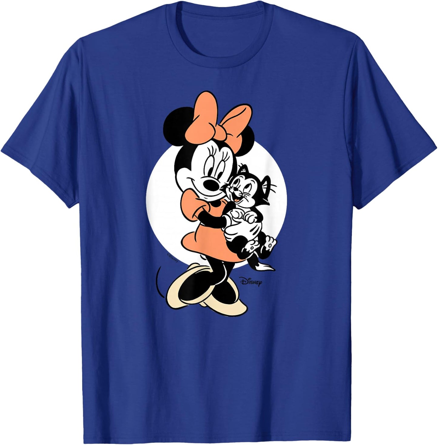 Minnie Mouse - Pinocchio Figaro Tuxedo Cat T-Shirt - T-Shirt | Royal