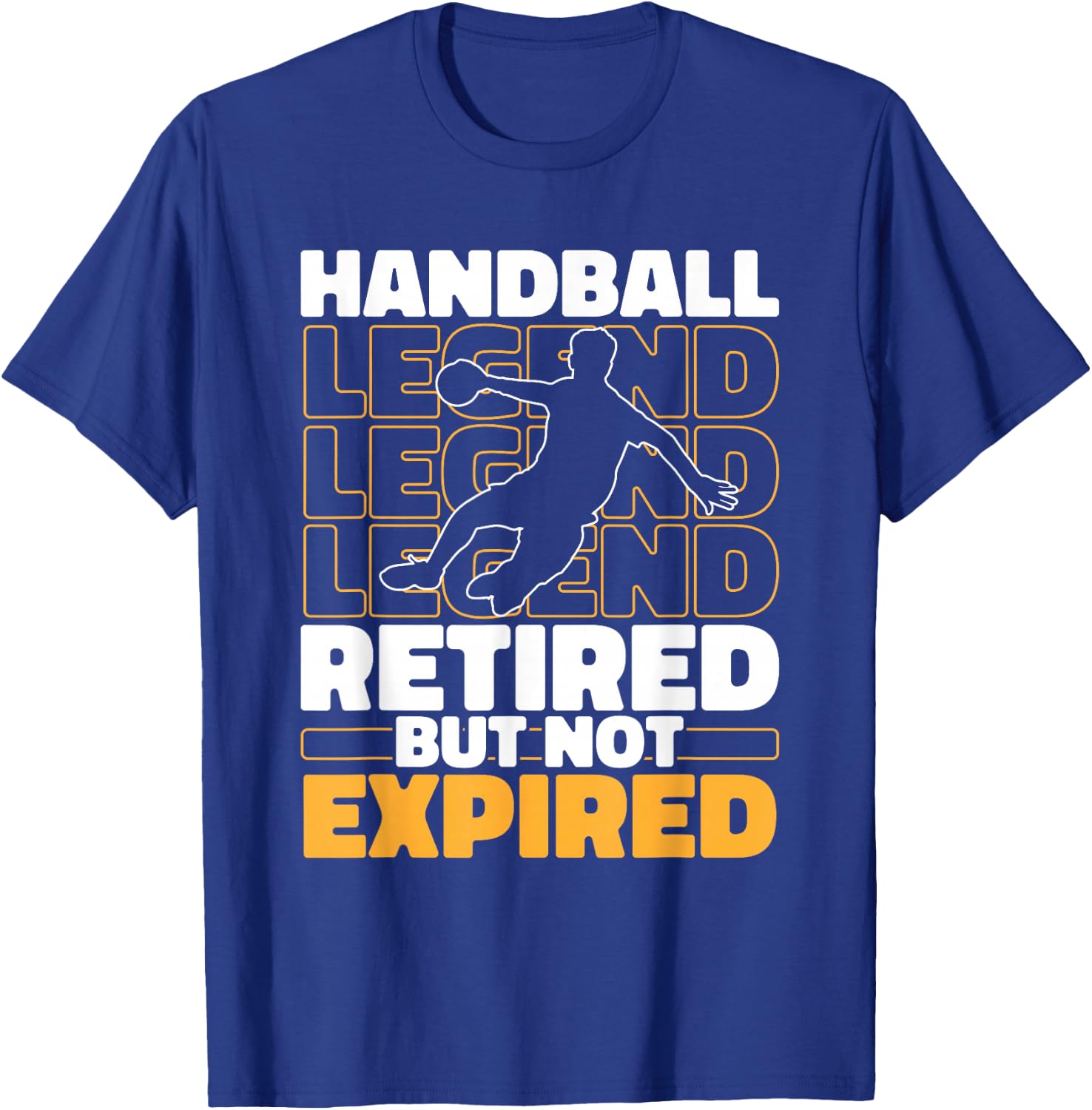 Handball Im Ruhestand Spieler Sport Verein - Handballer T-Shirt - T-Shirt | Royal