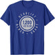 Elite 1.200 lb Club Powerlifting Barbell Strong Novelty T-Shirt - T-Shirt | Royal