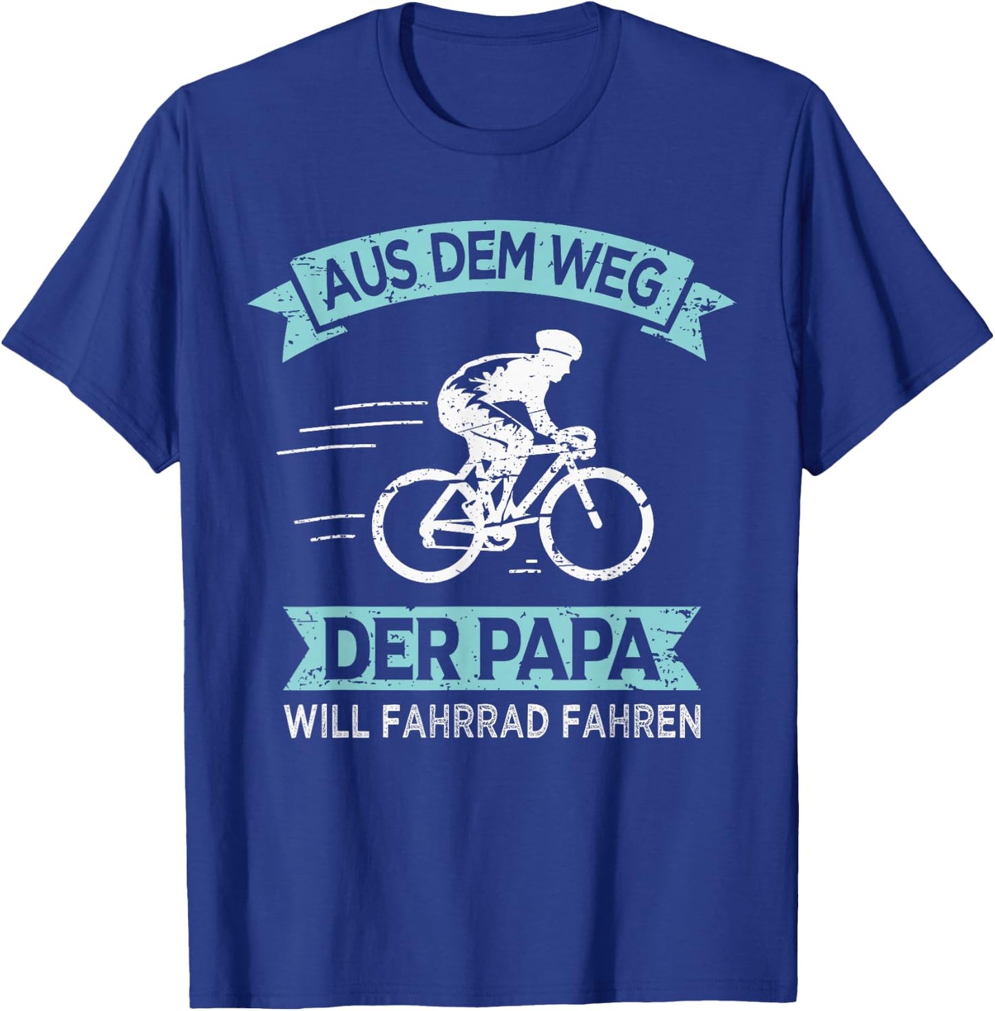 Radfahrer Papa Will Fahrrad Fahren T-Shirt - T-Shirt | Royal