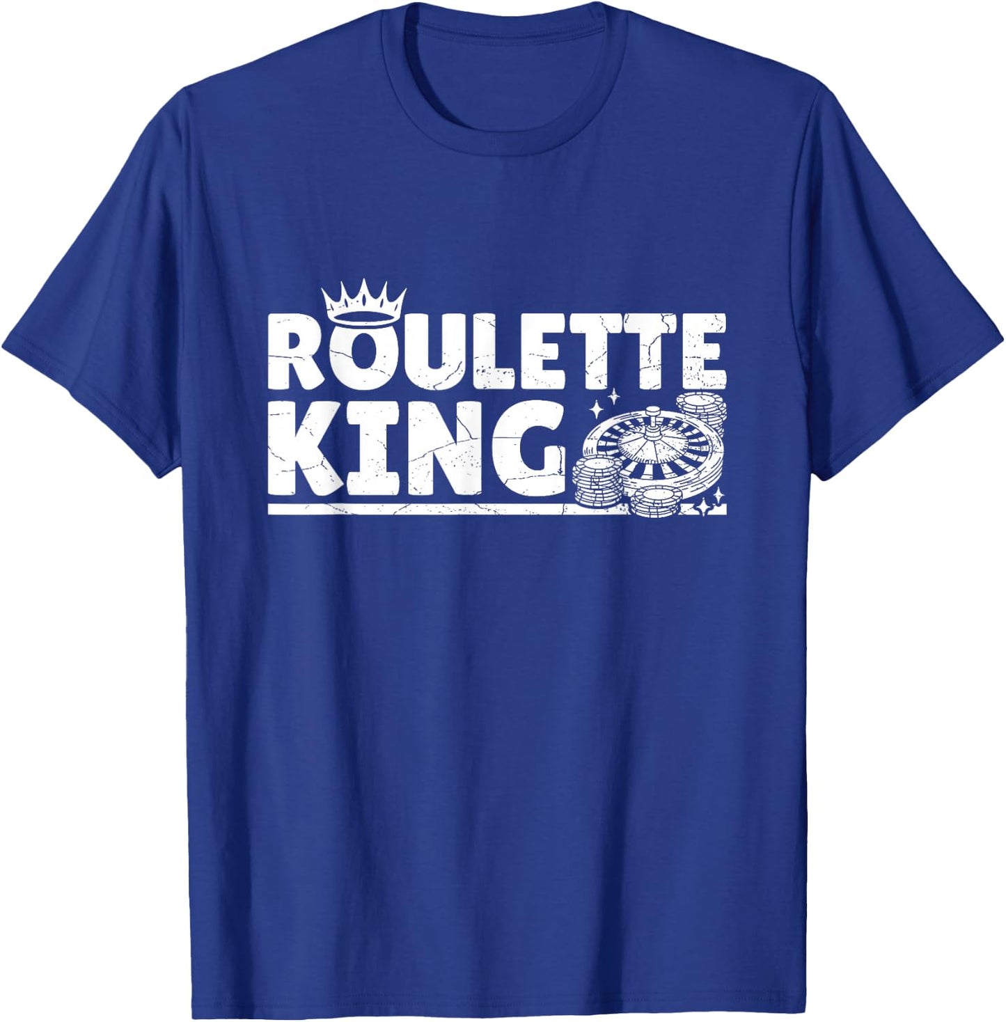 Roulette King Design for a Roulette fan T-Shirt - T-Shirt | Royal