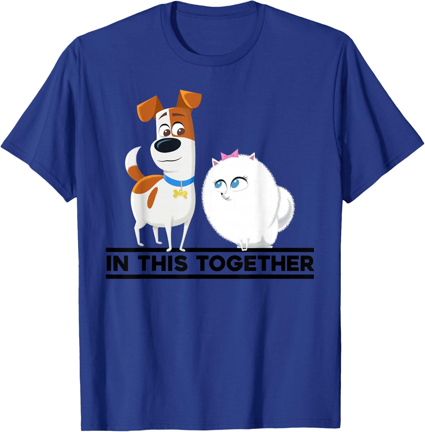 Secret life of Pets 2 - Max and Gidget In This Together T-Shirt - T-Shirt | Royal