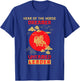 Horse Chinese Zodiac Design | Year of the Horse T-Shirt - T-Shirt | Royal