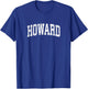 Howard Wisconsin WI Vintage Athletic Sports Design T-Shirt - T-Shirt | Royal