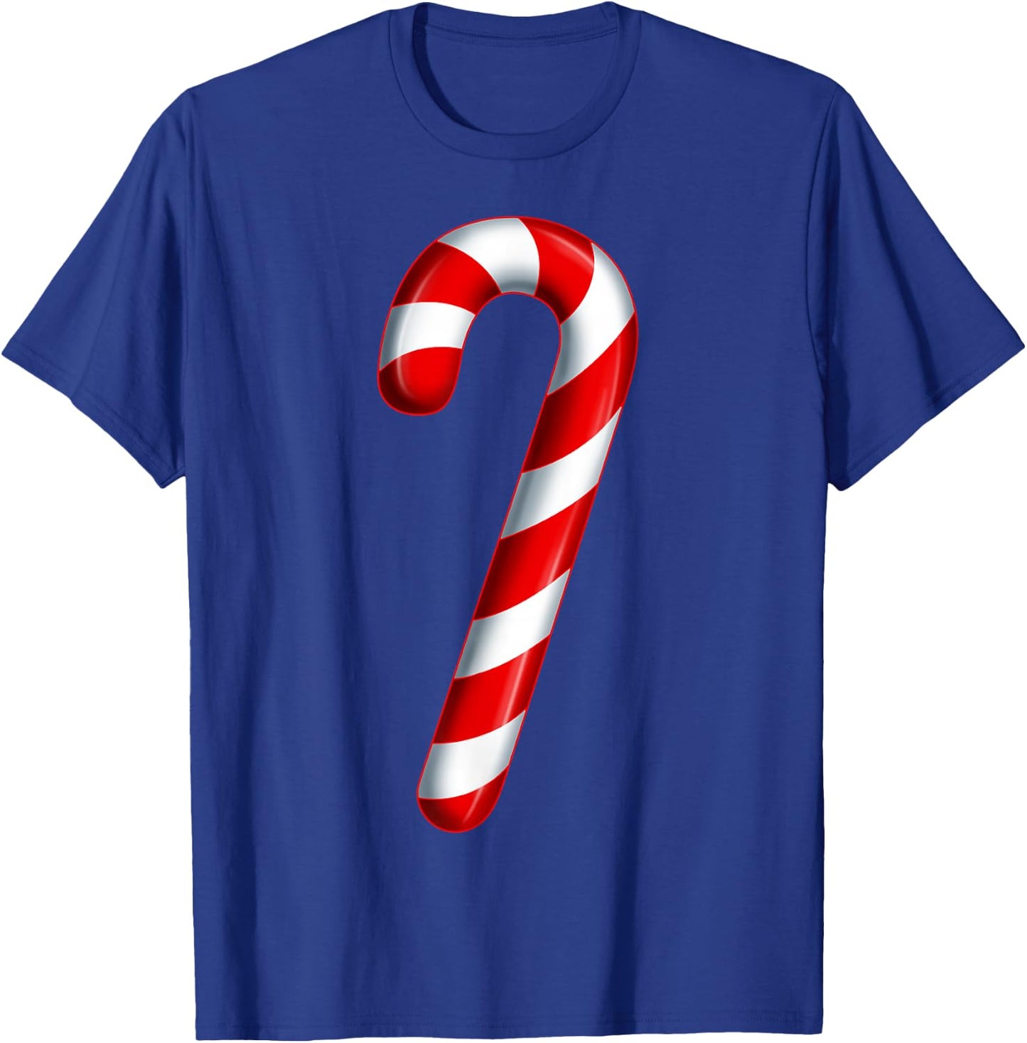 Candy Cane Merry and Bright Red and White Candy Costume T-Shirt - T-Shirt | Royal