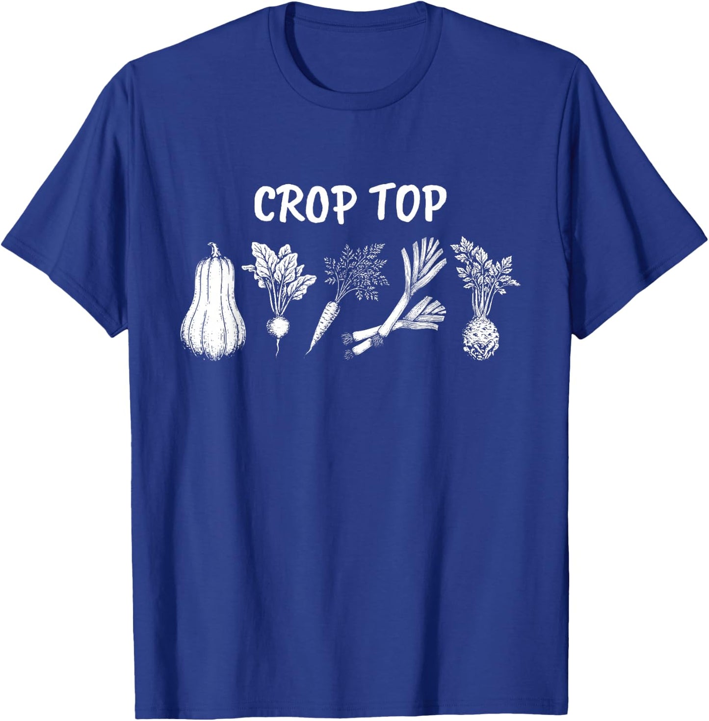 Funny Gardening Vegetable Garden Lover Design T-Shirt - T-Shirt | Royal