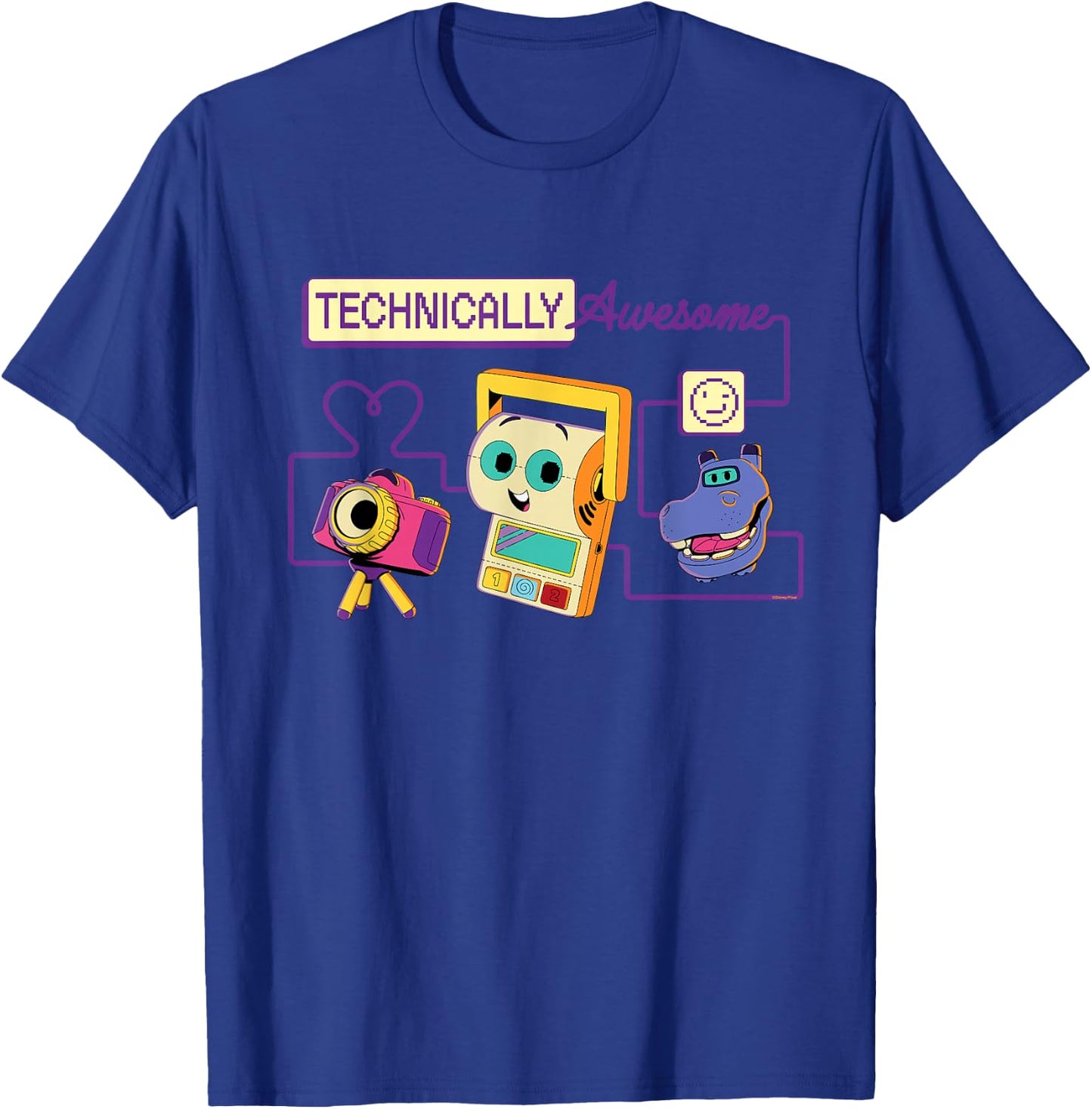 Disney and Pixar's Toy Story 5 Technically Awesome Tech Toys T-Shirt - T-Shirt | Royal