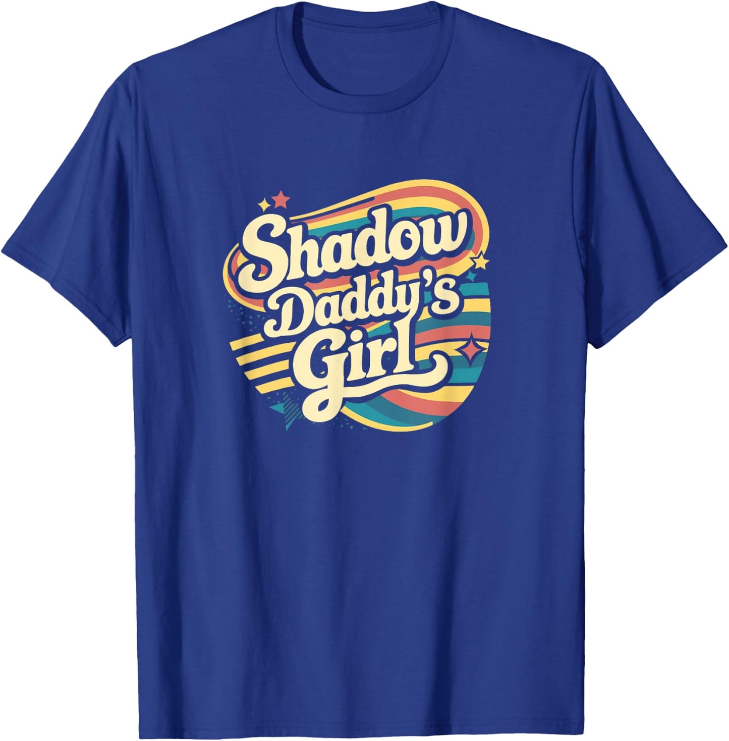 Fantasy Romantasy Book Retro Vintage Shadow Daddy Girl T-Shirt - T-Shirt | Royal