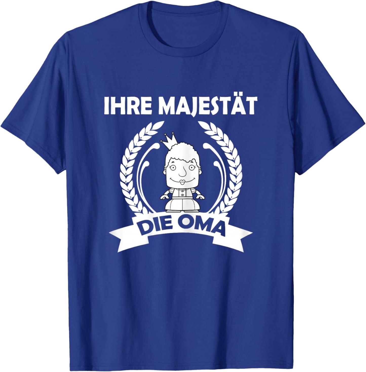 Women's "Ihre Majestät die Oma" [German, black T-Shirt - T-Shirt | Royal