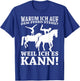 Women's Horse Vaulting Girls' , black T-Shirt - T-Shirt | Royal