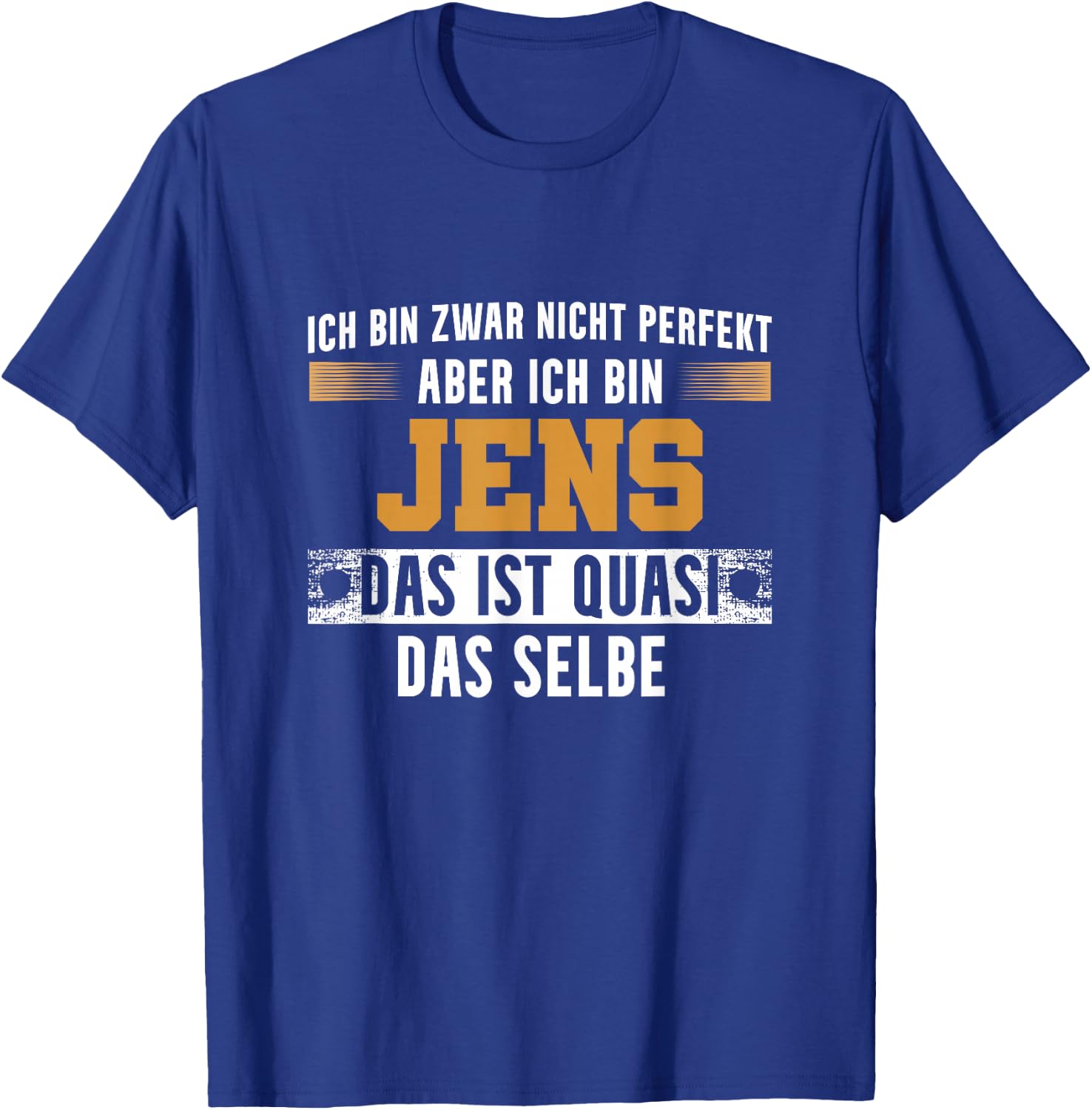 Name Jens Ich bin Jens , black T-Shirt - T-Shirt | Royal