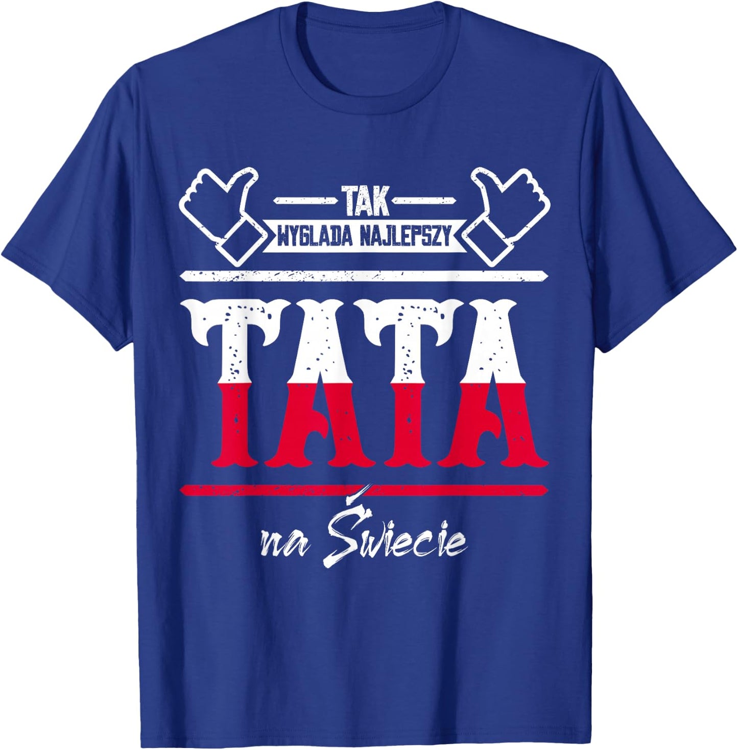 Men's with Papa Tak Wyglada najlepszy tata na swiecie Bester Father Tata, black, s T-Shirt - T-Shirt | Royal