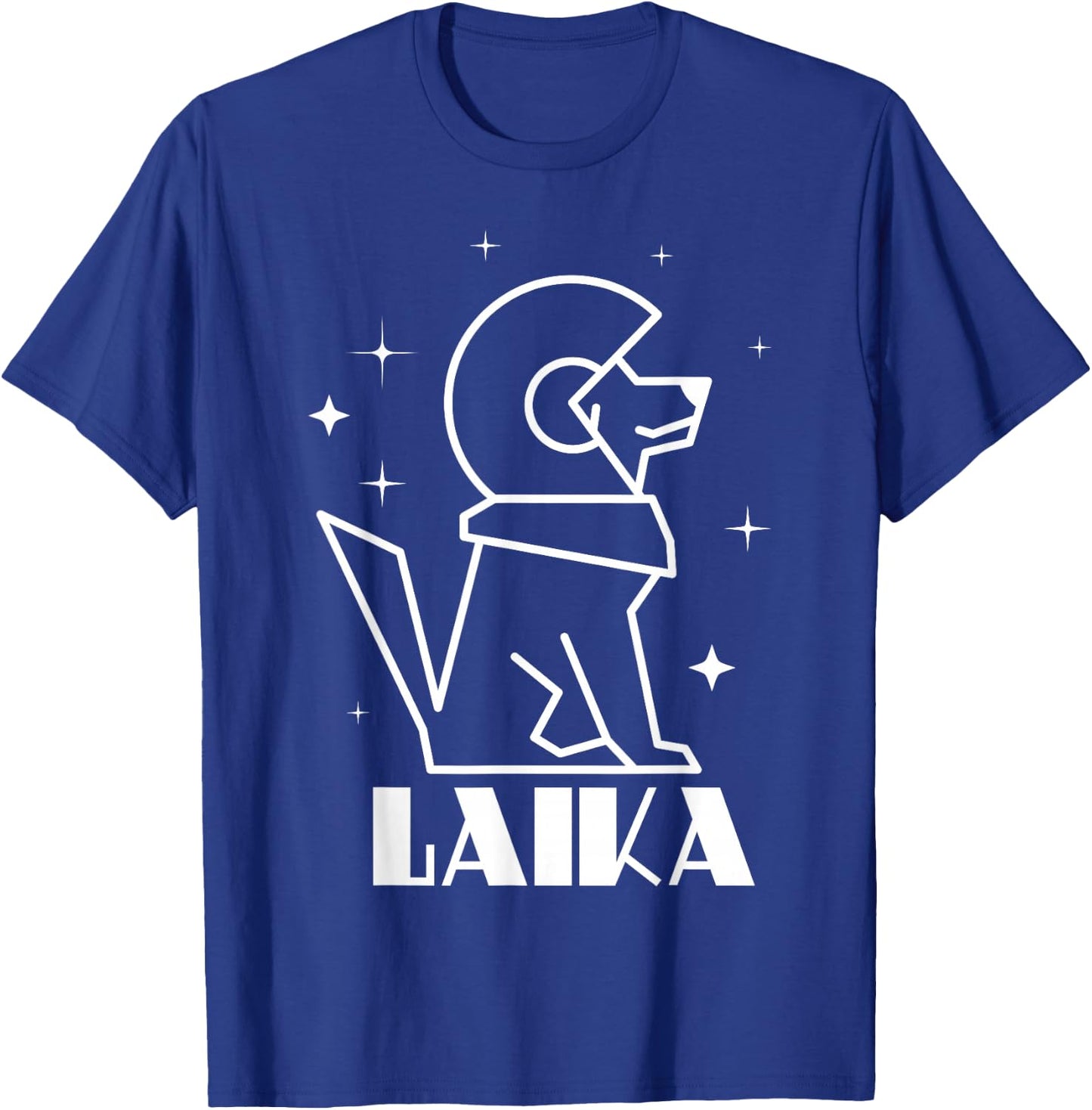 Laika Dog Sputnik Space Dog Space Travel USSR T-Shirt - T-Shirt | Royal