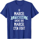 Gift Man Humour Name Personalised Marcel , Black, S T-Shirt - T-Shirt | Royal