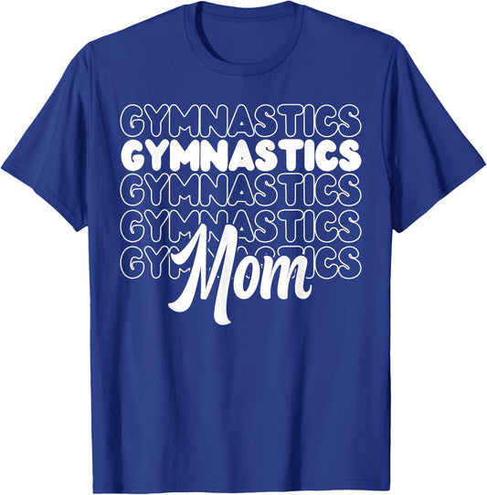 Gymnastics Mom Gymnastics Mom T-Shirt - T-Shirt | Royal