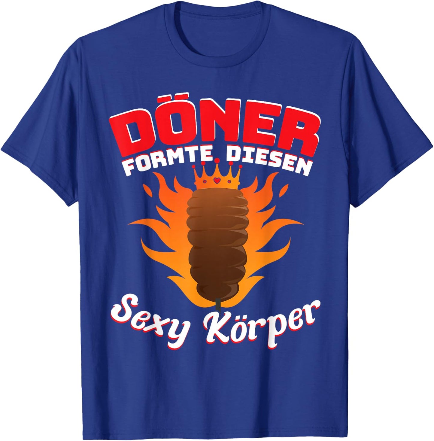 Dönerladen Kebab Döner formte diesen Körper T-Shirt - T-Shirt | Royal