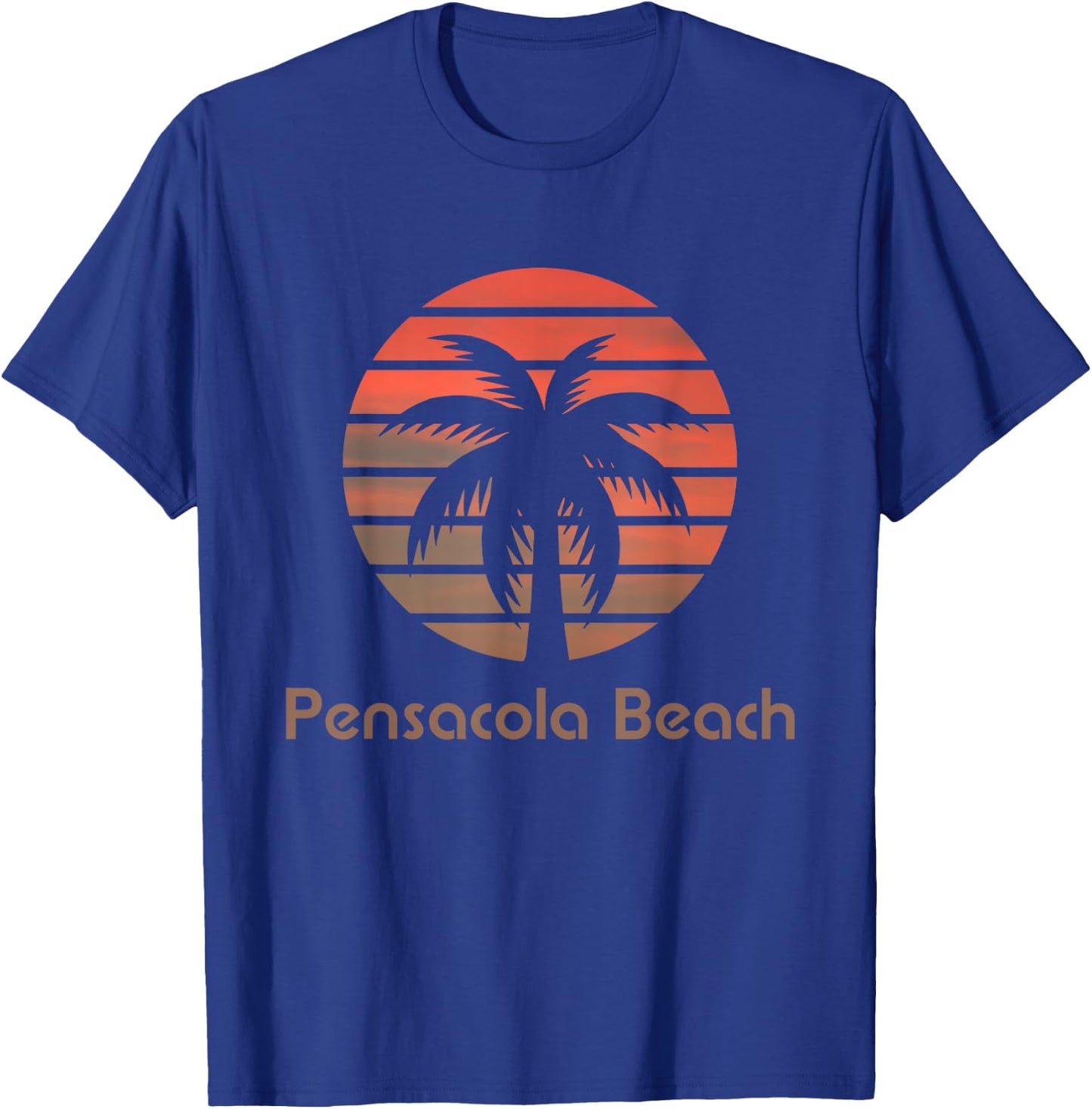 Pensacola Beach Florida T-Shirt - T-Shirt | Royal