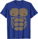 Gorilla Chest Belly Boy Girl Monkey Costume Children's Fancy Dress T-Shirt - T-Shirt | Royal