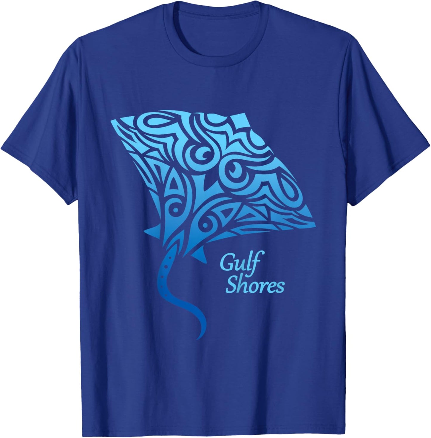 Gulf Shores Alabama Stingray Girls Boys Toddler Souvenir T-Shirt - T-Shirt | Royal