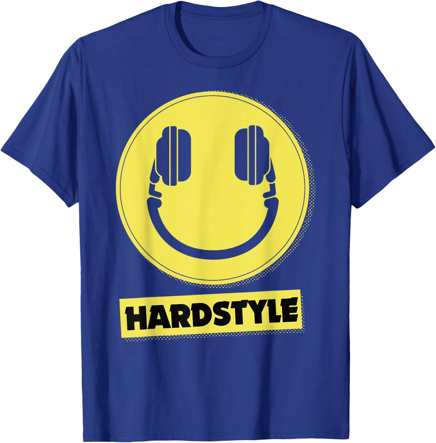 Techno Rave Hardstyle Merch for Festival/Party Hardstyle , Black, S T-Shirt - T-Shirt | Royal