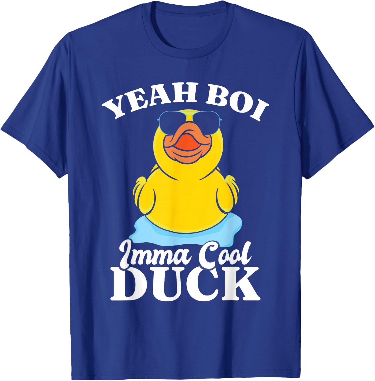 Funny Rubber Duckie Rubber Duck T-Shirt - T-Shirt | Royal