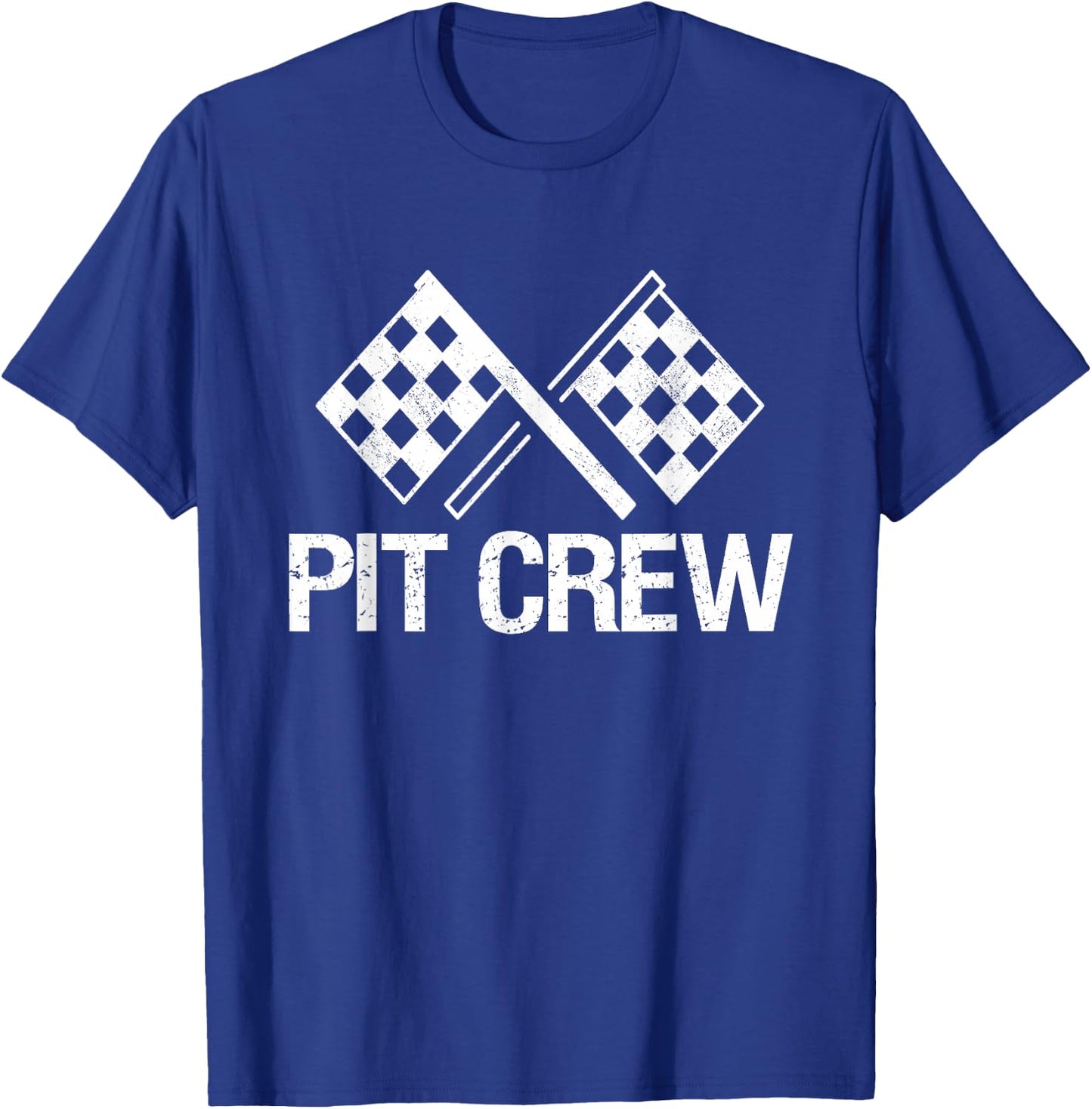 Pit Crew for Racing Car Parties Small T-Shirt - T-Shirt | Royal