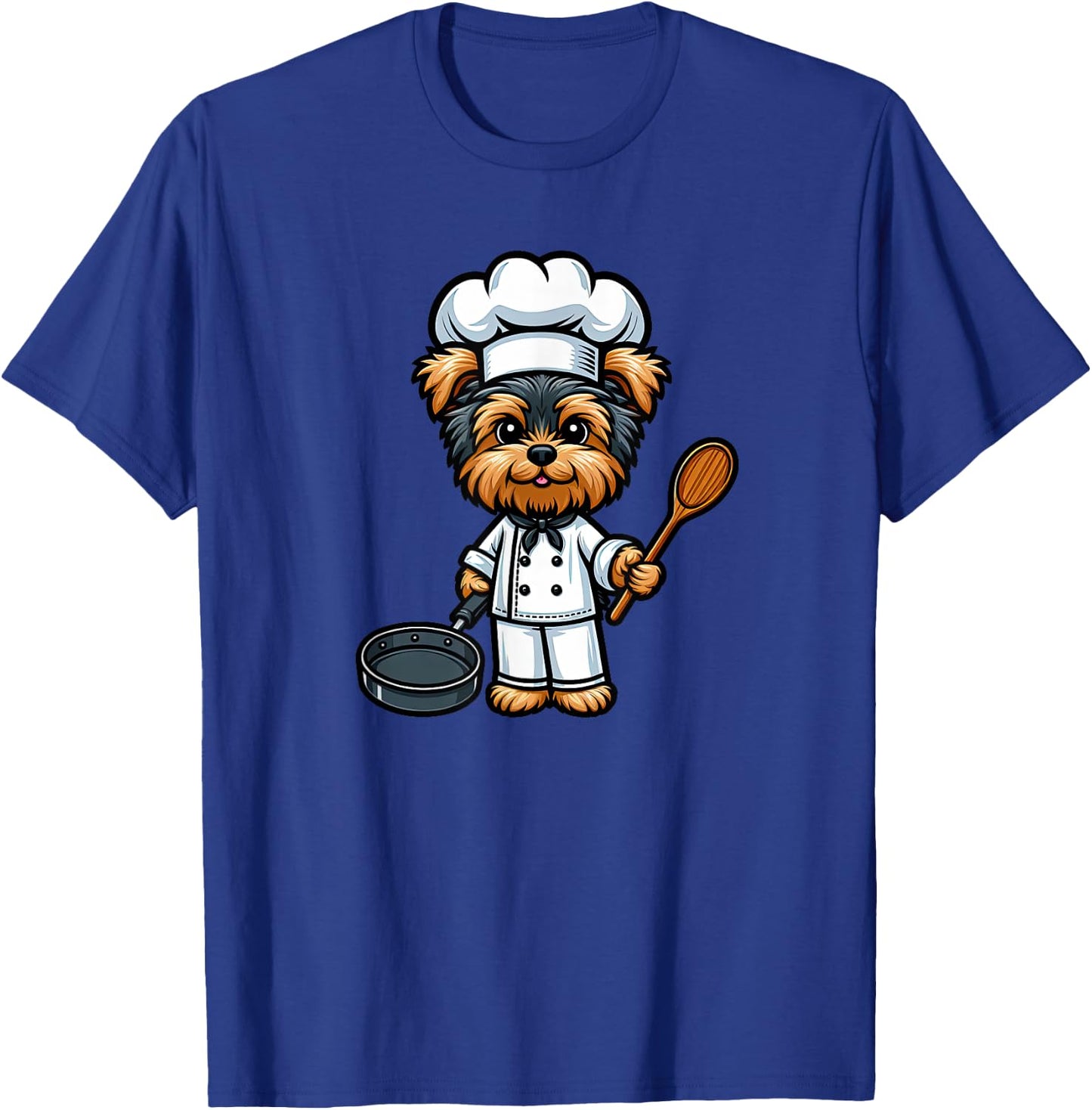Yorkshire Terrier Chef Dog Funny Cooking T-Shirt - T-Shirt | Royal