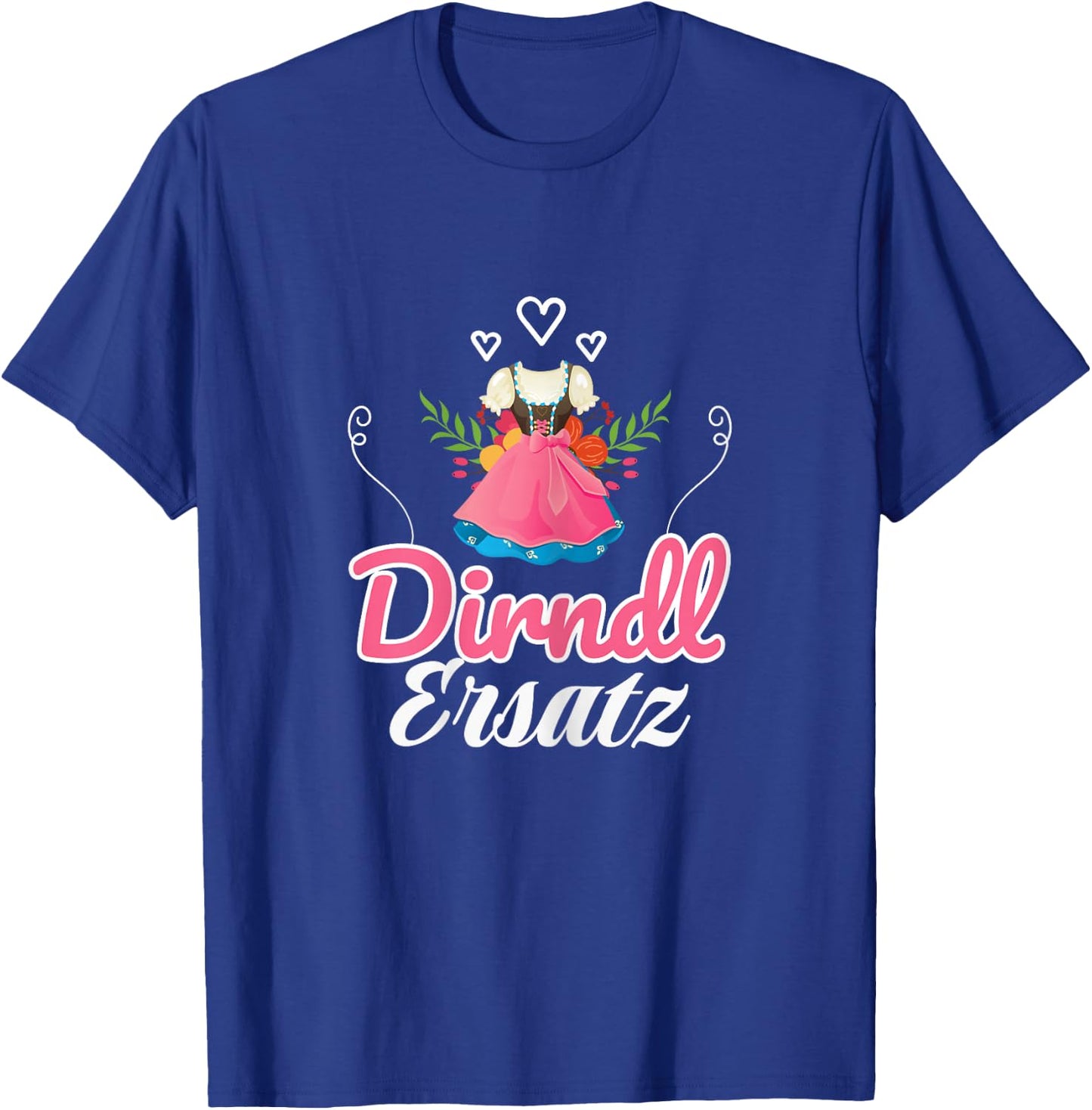 Lustiges Damen Ersatz Dirndl T-Shirt - T-Shirt | Royal