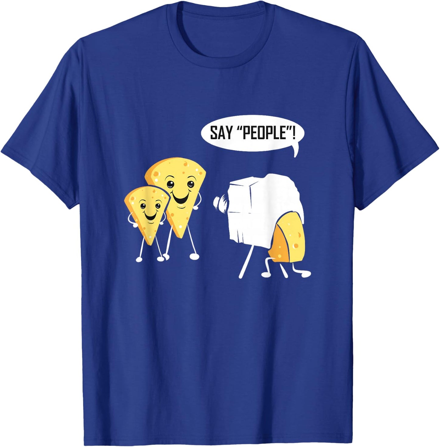 Photography Cheese Funny for Photographer Photo Camera T-Shirt - T-Shirt | Royal