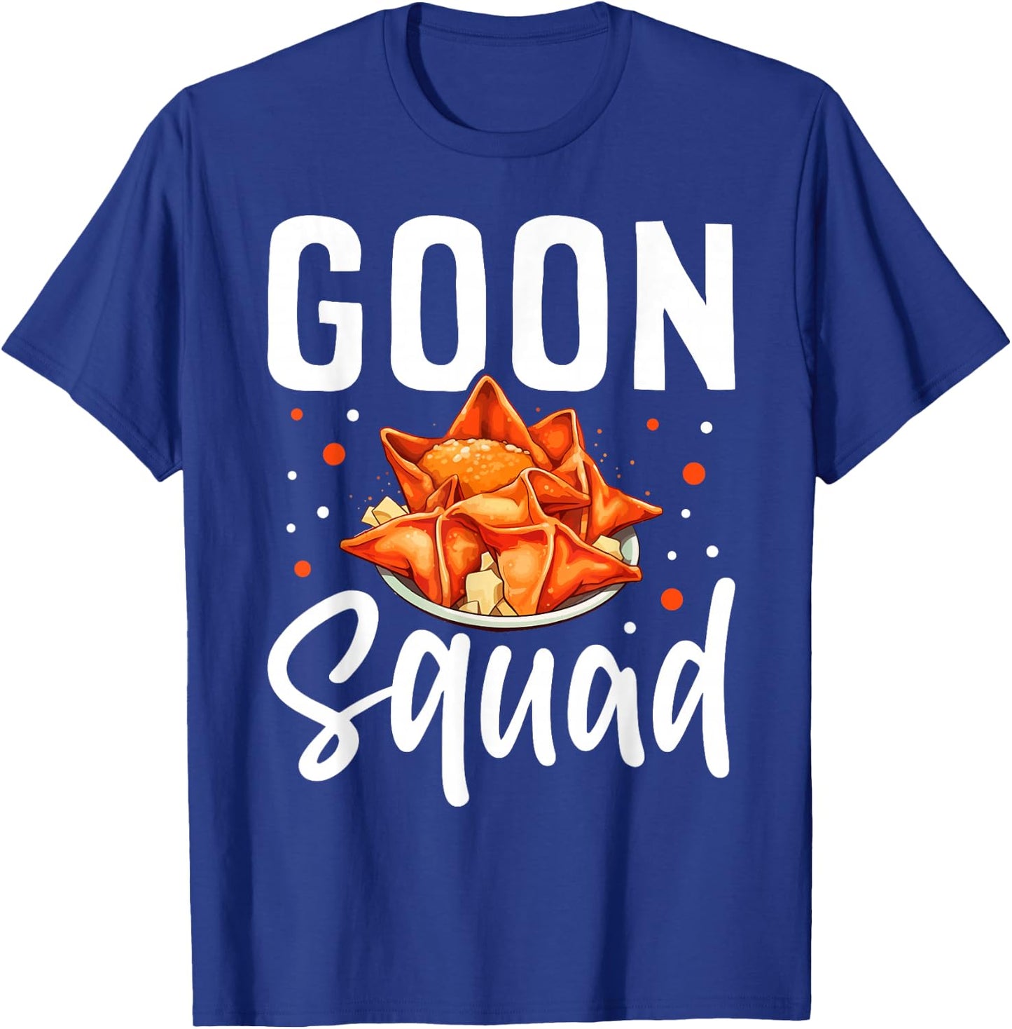 Goon Squad Funny Crab Rangoon Chinese Food T-Shirt - T-Shirt | Royal