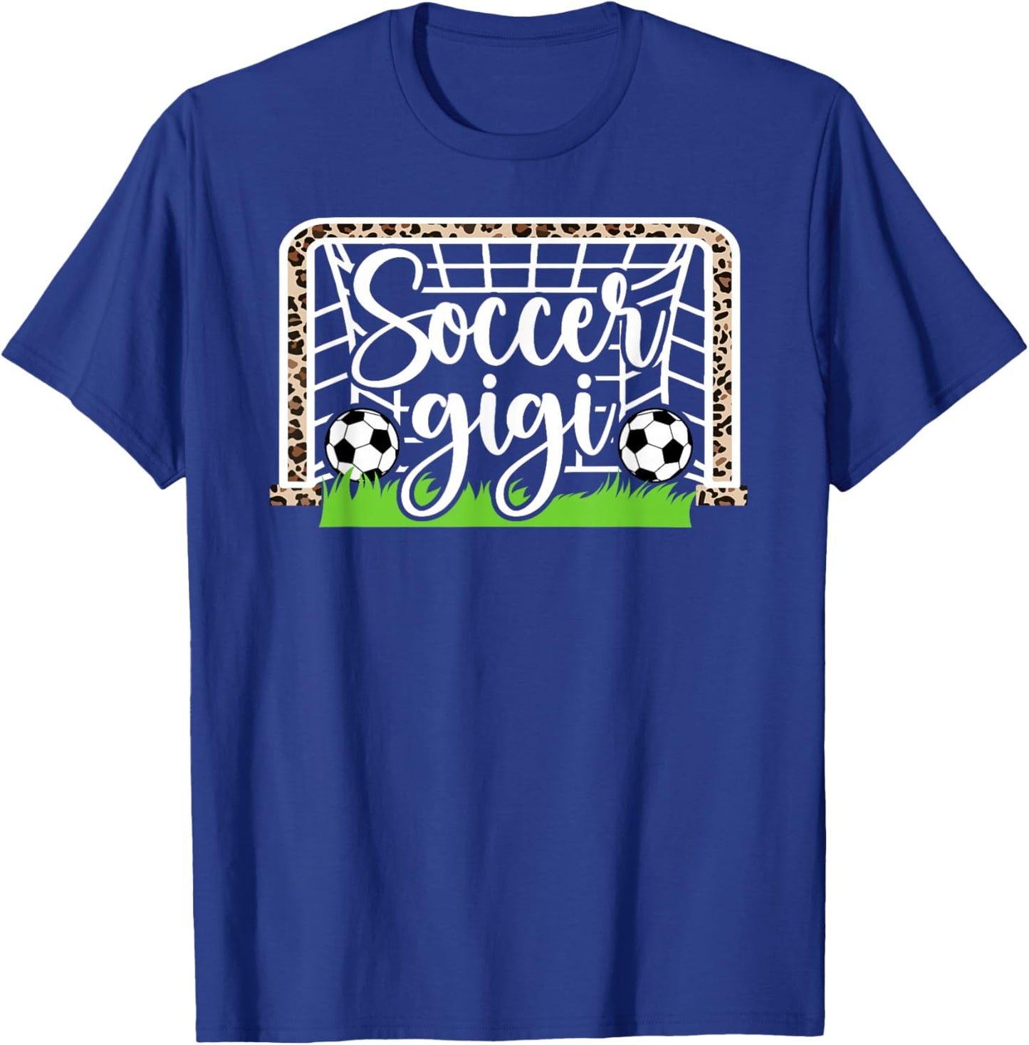 Soccer Gigi Proud Grandma Gigi Of A Soccer Player Gigi T-Shirt - T-Shirt | Royal